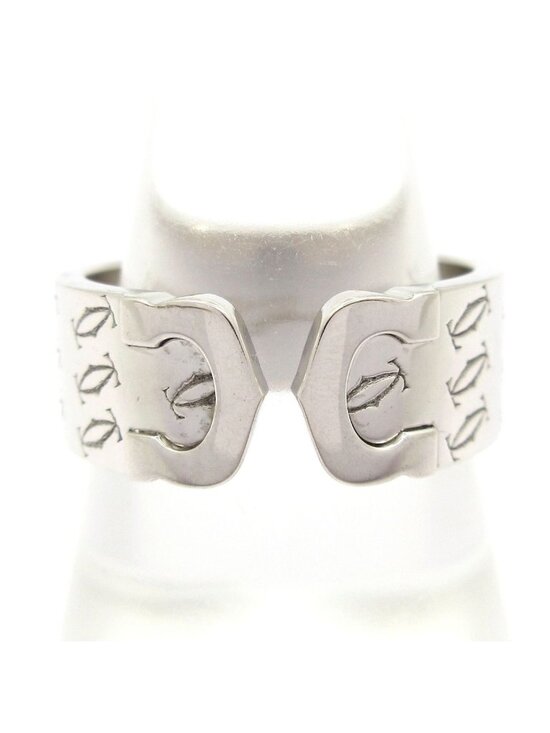 Cartier Jewelry - Cartier Ring 58 2C 18k White Gold Christmas Limited
